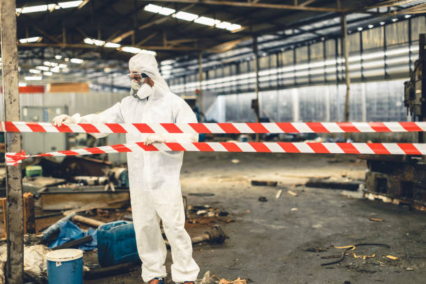 Professional Odor Removal technician working in Montrose, MN